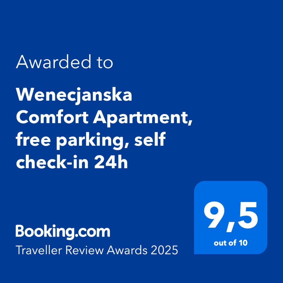 Wenecjanska Comfort Apartment, Free Parking, Self Check-In 24H Poznań Extérieur photo